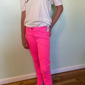 Abercrombie Neon pink jeans